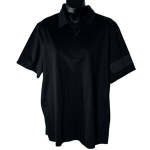 Rapha mens xl essential polo black riding cycling hybrid